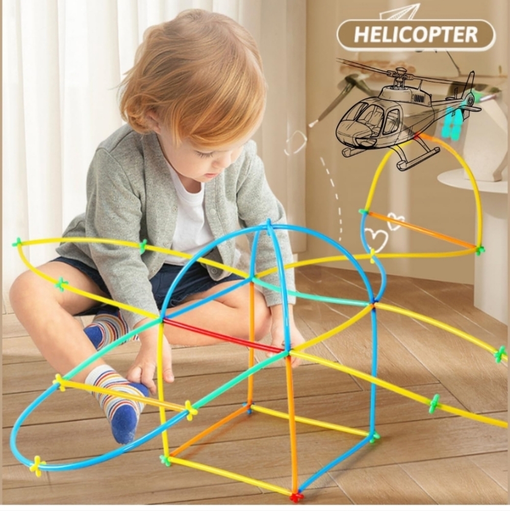 500 Pcs Fort Building Kit - Picture 4 of 5